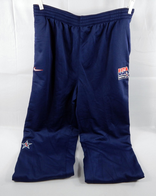 2000s Team USA Basketball Game Used Navy Warm Up Pants 3XLT 326