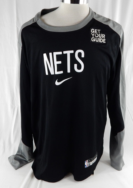 2024-25 Brooklyn Nets Williams #8 Game Used Black Shooting Shirt XL 116