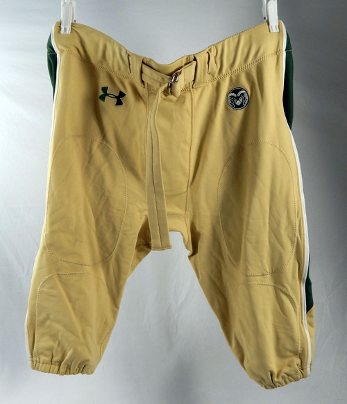 2015 Colorado State Rams Game Issued Tan Football Pants 4XL 375