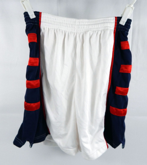 2000s Team USA Basketball Game Issued White Shorts M 414