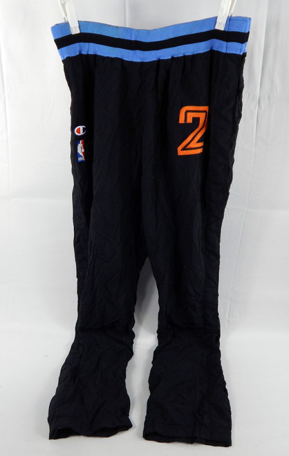 1996-97 Cleveland Cavaliers Reggie Geary #2 Game Used Black Warm Up Pants 34 528