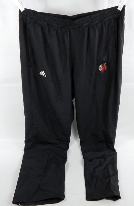 2008-09 Portland Trailblazers Team Issued Black Travel Pants L 428