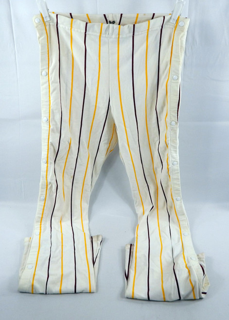 1980s Cleveland Cavaliers #41 22 Game Used White Warm Up Pants 38 086