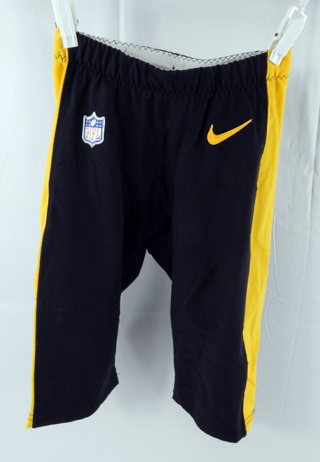 2016 Pittsburgh Steelers #39 Game Used Black Pants Color Rush 28 296