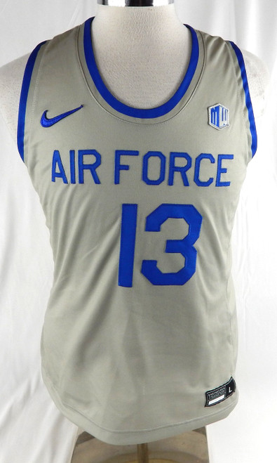 2022-23 Air Force Falcons #13 Game Used Grey Jersey Basketball L 251