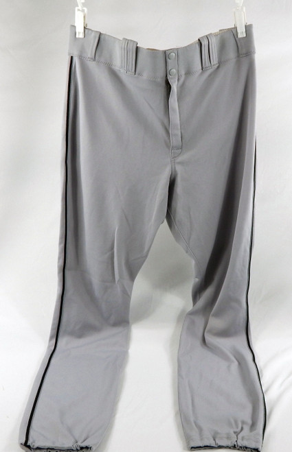 2014 Miami Marlins Grove #27 Game Used Grey Baseball Pants Size 38 44