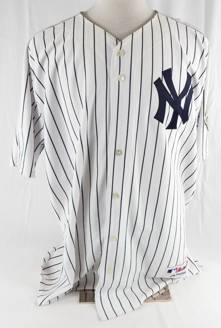 2009 New York Yankees Joba Chamberlain #62 Authentic White Jersey Stadium P