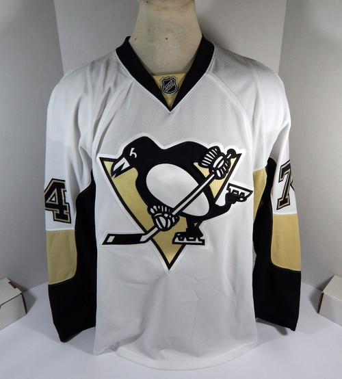 2015-16 Pittsburgh Penguins Murphy #74 Game Issued White Jersey 58 DP44573