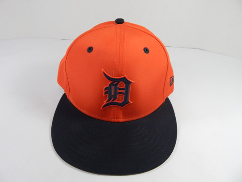 2017-18 Detroit Tigers #12 Game Used Orange Hat Batting Practice 7.25 DP49784