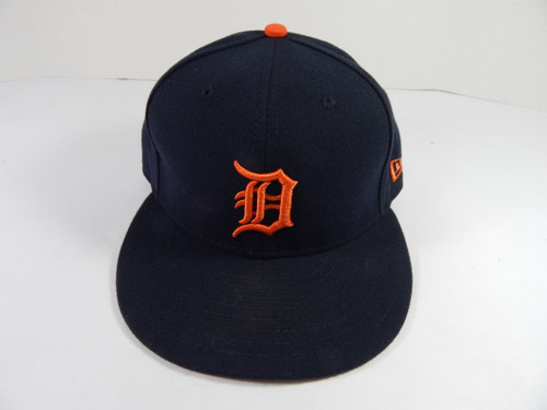 2020 Detroit Tigers Ivan Nova #43 Game Issued Pos Used Navy Hat 7.25 19