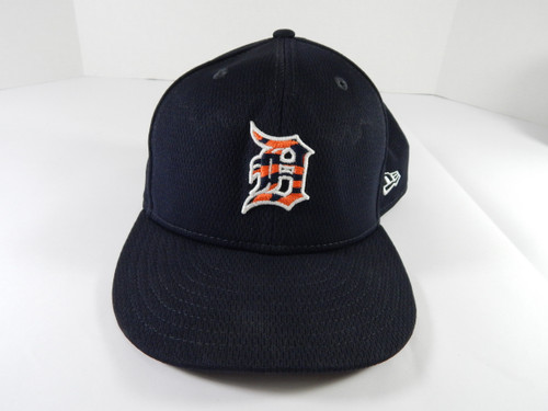 2020 Detroit Tigers Carson Fulmer #60 Game Issued Pos Used Navy Hat BP 7.25 0