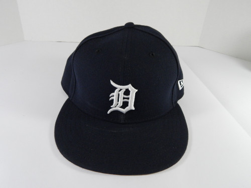 2020 Detroit Tigers Ivan Nova #43 Game Issued Pos Used Navy Hat 7.25 DP49994