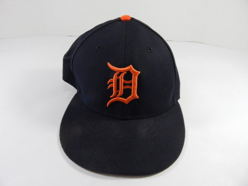 2022 Detroit Tigers Will Vest #19 Game Issued Pos Used Navy Hat 7.375 33