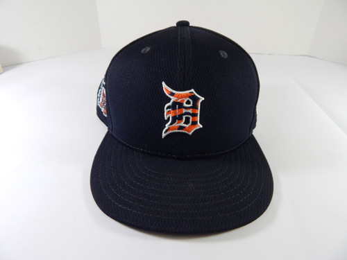 2020 Detroit Tigers Matt Manning #83 Game Used Navy Hat Spring Training 3