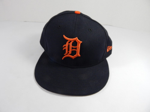 Detroit Tigers #49 Game Used Navy Hat 7.625 DP49881