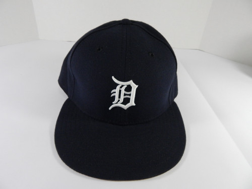 2016 Detroit Tigers Logan Kensing #67 Game Issued Pos Used Navy Hat 7.375 003