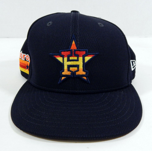 2021 Houston Astros Zack Greinke #21 Game Used Navy Hat Spring Training DP09140