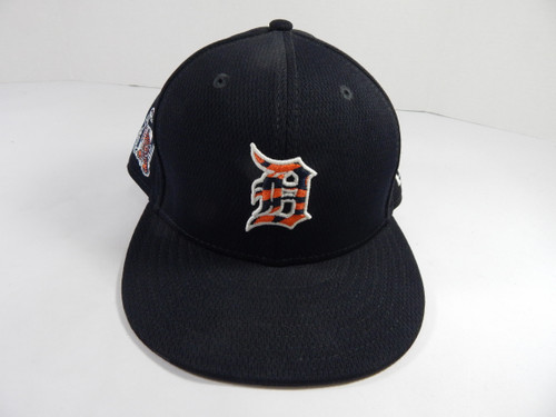 2020 Detroit Tigers Rony Garcia #51 Game Issued Pos Used Navy Hat 0