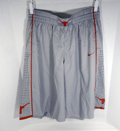 2012-13 Texas Long Horns #44 Game Used Grey Shorts 40+4 DP63018