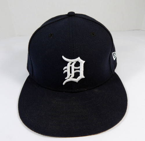 2020 Detroit Tigers Wili Castro #49 Game Issued Navy Hat 7.25 DP36634