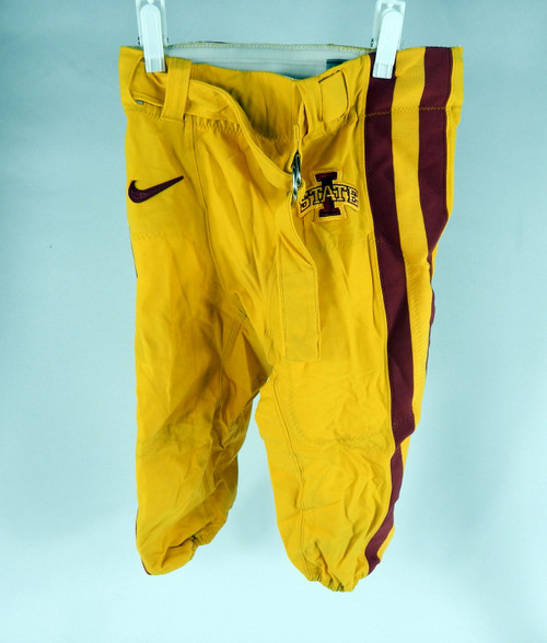 Iowa State Cyclones #3 Game Used Yellow Pants 30 DP67406