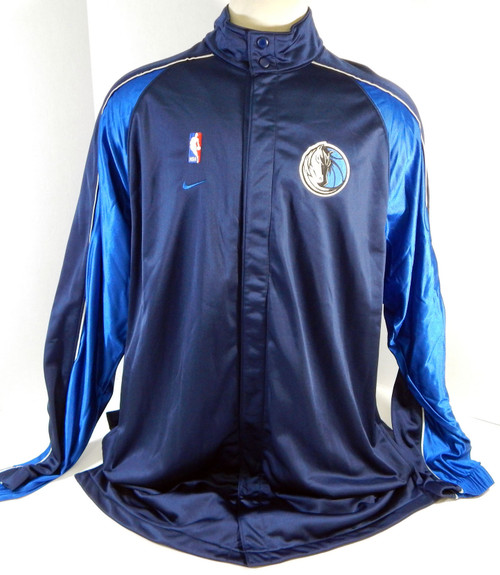 2001-02 Dallas Mavericks # Game Issued Blue Jacket 9/11 Patch 2XL DP11546