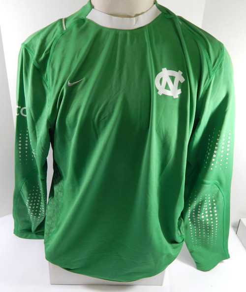 Womens Soccer North Carolina Tar Heels UNC Game Used Green Goalie Jersey XL 0