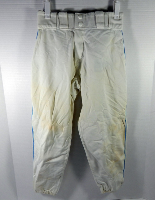 North Carolina Tar Heels UNC Game Used White Pants Baseball 26 DP54993