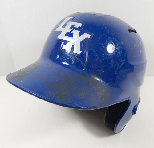 2019 Lexington Legends Rubendy Jaquez #2 Game Used Blue Batting Helmet DP05819