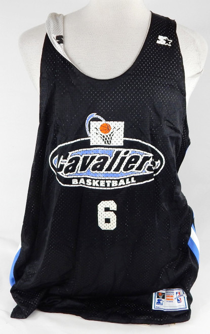 1997-99 Cleveland Cavaliers #6 Game Issued Black Practice Jersey XL 529