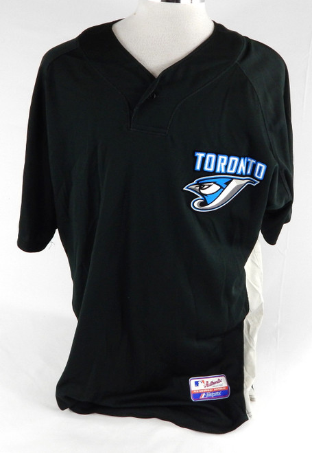 2007-10 Toronto Blue Jays #20 Game Used Black Jersey ST Batting Practice 50 710