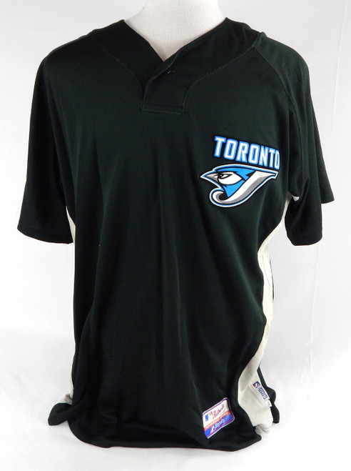 2007-10 Toronto Blue Jays #43 Game Used Black Jersey ST Batting Practice 46 705