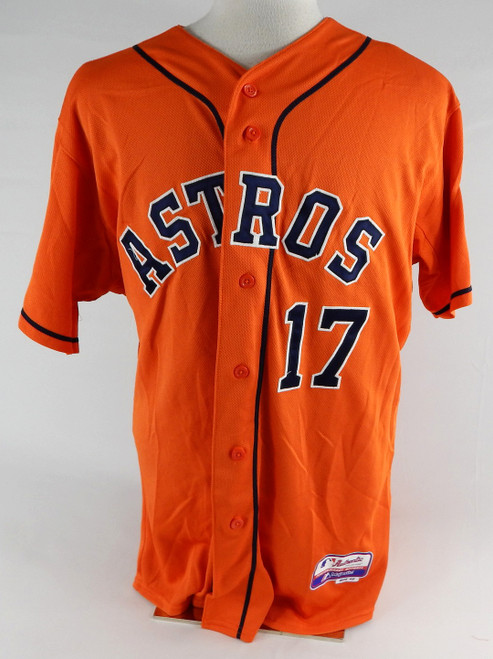 2013-17 Houston Astros #17 Game Used Orange Jersey NP Rem 48 046