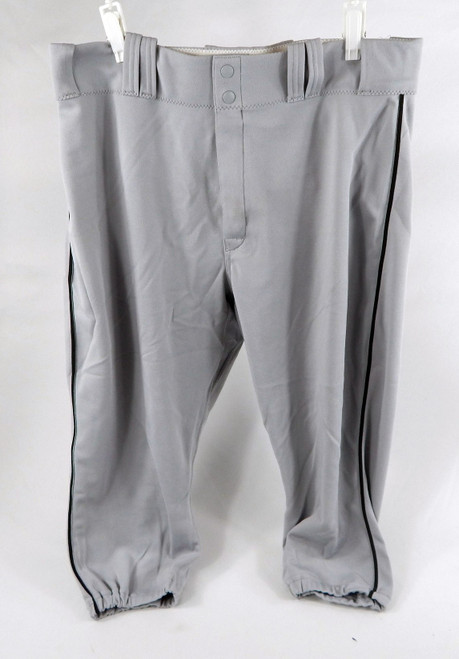 2016 Miami Marlins Marcell Ozuna #13 Game Used Grey Baseball Pants 37 108