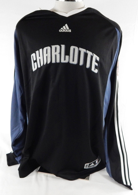 2008-09 Charlotte Bobcats Dontell Jefferson #2 Game Used Black Shoot Shirt 5 P 5
