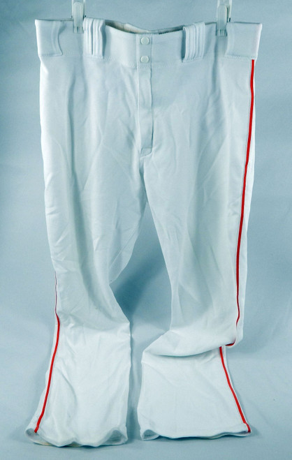 2014 Miami Marlins Game Used White Pants 36-40-32 334
