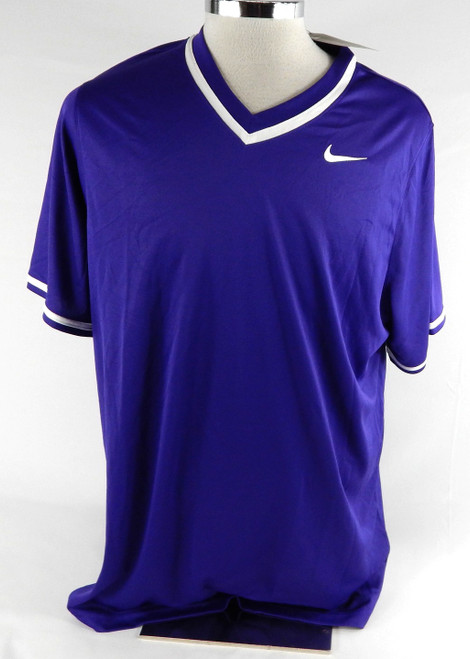 2020 Texas Christian Frogs Game Issued Purple Practice Jersey Baseball XL 746