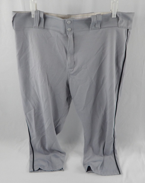 2012 Miami Marlins McKeen #15 Game Used Grey Pants 40-42-23 265