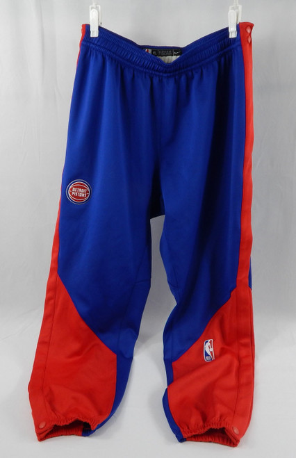 2024-25 Detroit Pistons Ron Harper Jr. #13 Game Used Blue Warm Up Pants XL  275