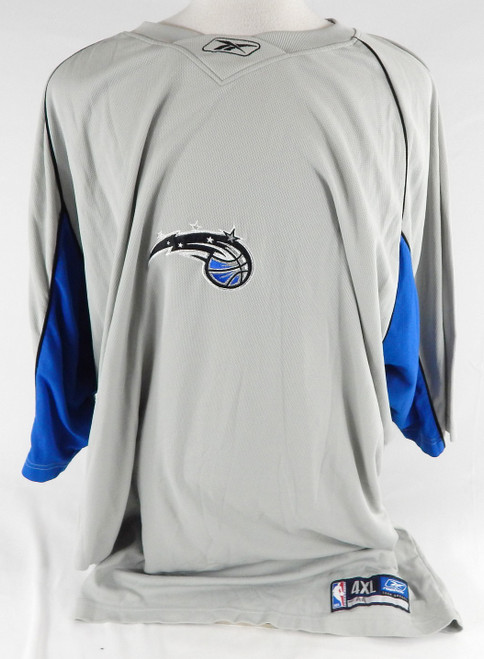 2002-06 Orlando Magic #44 Game Used Grey Shooting Shirt 4XL 113