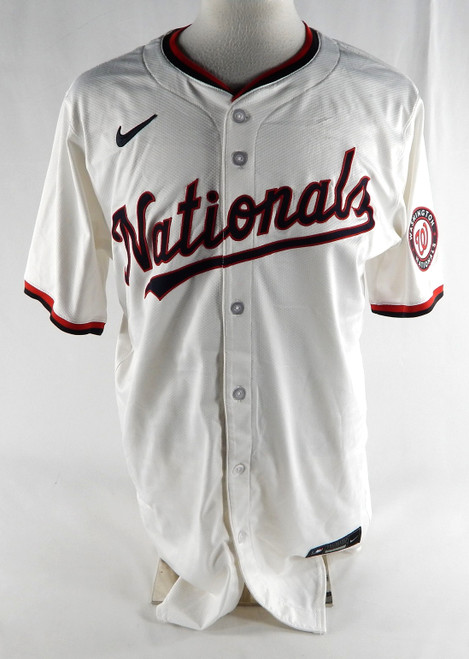 2024 Washington Nationals Ricky Gutierrez #12 Game Issued P Used White Jersey 4