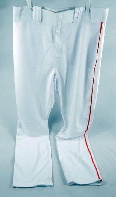 2016 Miami Marlins Game Issued White Baseball Pants Size 37 777