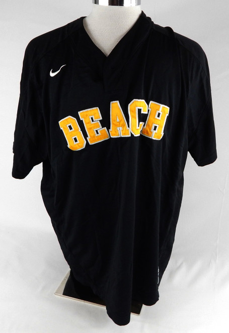 2019 Long Beach State Dirtbags #15 Game Used Black Jersey Baseball XXL 874