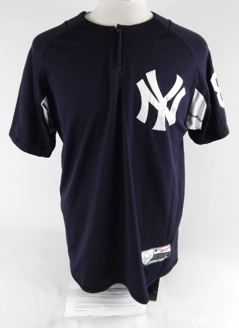 2018 New York Yankees J.P. Feyereisen #83 Game Issued Pos Used Navy Jersey BP 2