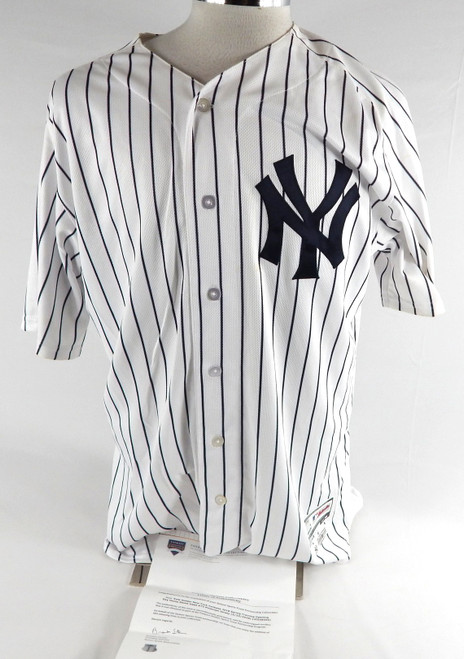 2017 New York Yankees Kyle Holder #72 Game Used White Jersey ST Opening 46 22