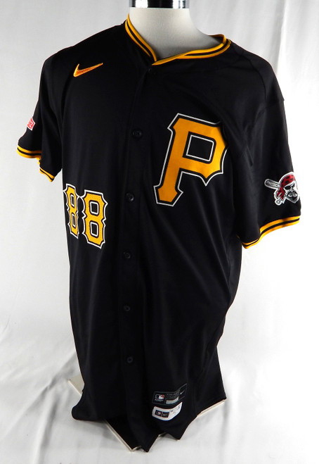 2024 Pittsburgh Pirates Christian Marrero #88 Game Issued Ps Used Black Jersey 3