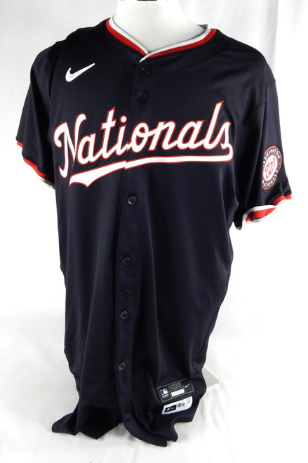 2024 Washington Nationals Zach Davies #72 Game Issued Navy Jersey 46 693