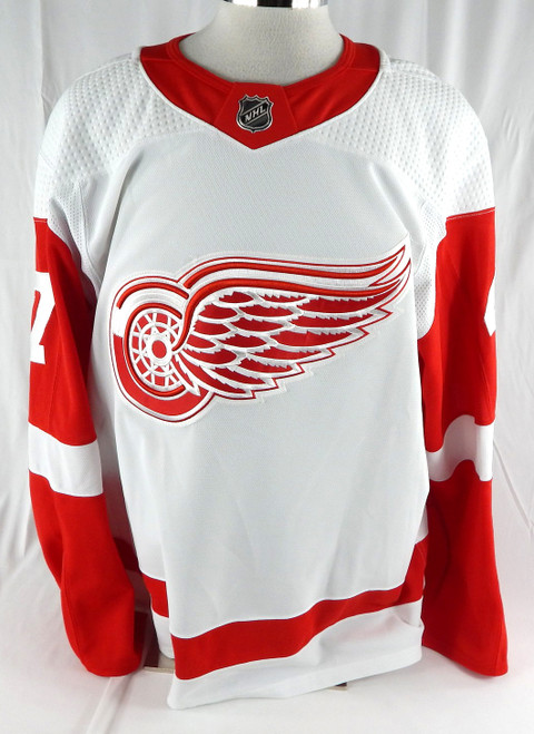 2021-22 Detroit Red Wings Wyatt Newpower #47 Game Issued White Jersey 56 DP99149