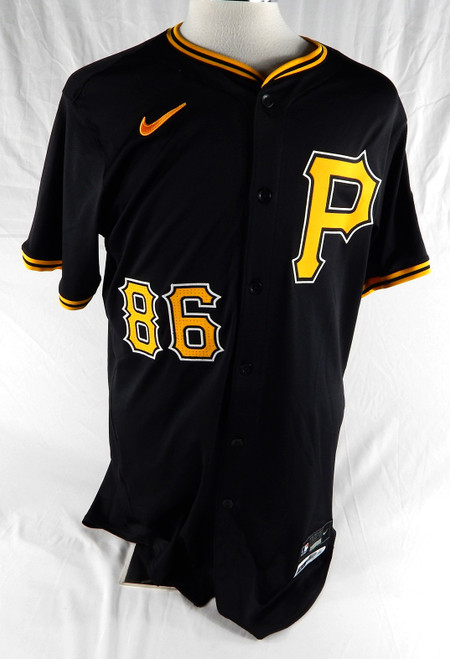 2024 Pittsburgh Pirates Radley Haddad #86 Game Issued Black Jersey 42 DP92715