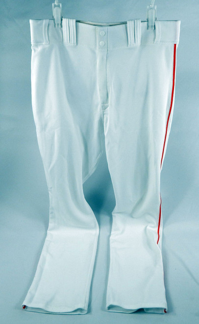 2014 Miami Marlins Game Issued White Baseball Pants Size 37 130